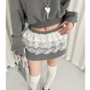 Plastic Lace Flower Belt For Women Summer Fashion With Automatic Buckle