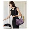 Gewebte Mehrschichtige Weiche Leder Schulter Crossbody Tasche