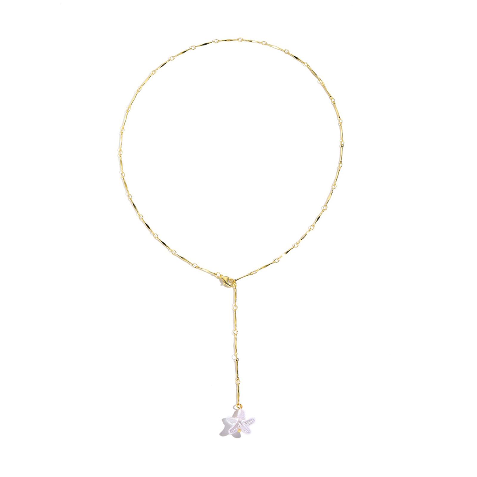 

Модное ожерелье-подвеска из натуральной ракушки, уникальная неправильная форма, портативное, прочная сплавная цепочка, ювелирный аксессуар, подарки T3