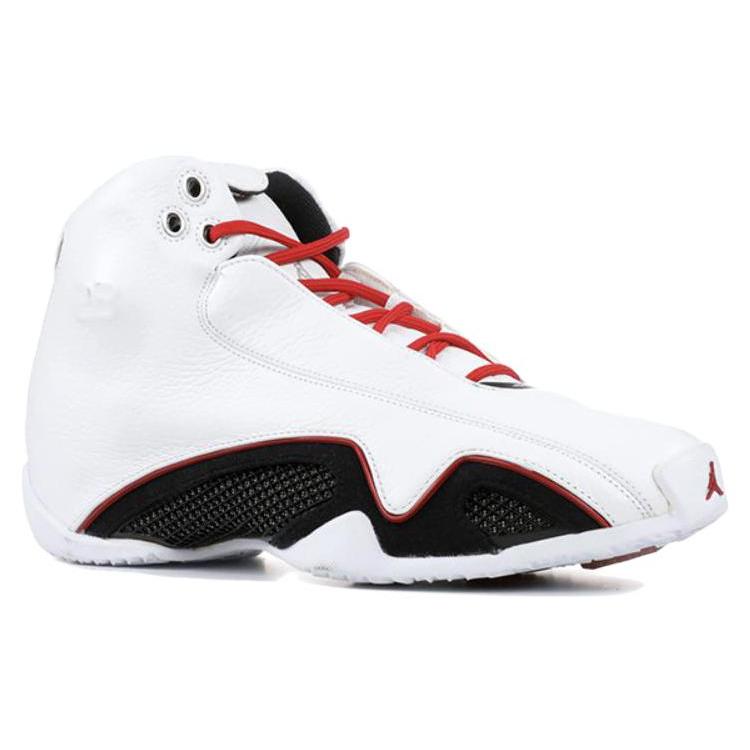 Jordan 21 White Varsity Red Metallic Silver 2006 313038-161