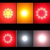 16LEDs Trailer Stop Brake Turn Tail Lamp 12-24V Cargo Trailers Tractors Trucks