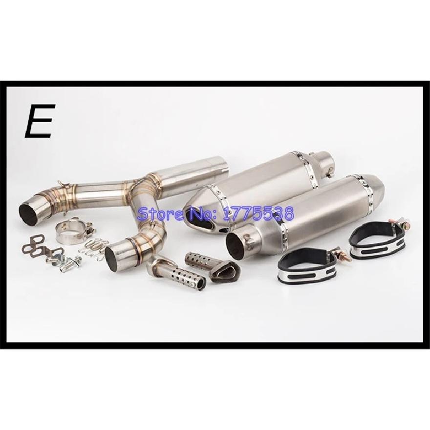 For Aprilia SHIVER 750 2008-16 Motorcycle Exhaust Muffler System Stainless Steel Motorbike Muffler Escape for Aprilia Shiver 750
