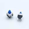 8×8 Double Row 6-Pin Self-Locking/Non-Locking Blue Button Tactile Switch