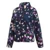 Originals Full Zip Fleece Soft Floral Long Sleeve Jacket Women Jackets Multicolor FU3797