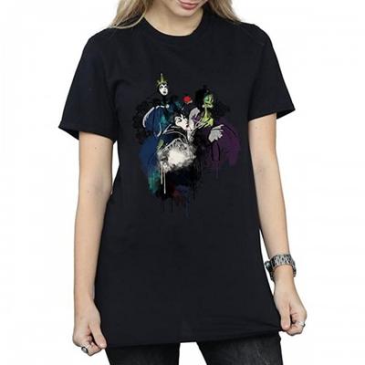 Womens/Ladies Villains Cotton T-Shirt