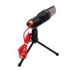 3.5mm Audio Wired Stereo Condenser Microphone With Holder Stand Clip For PC Chatting Singing Karaoke LaptopGood Product