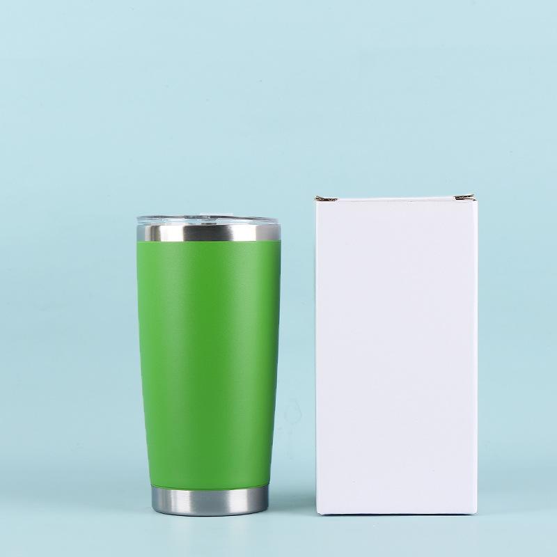 Font Back LOGO Text  Cute Thermos Bottle Tumbler 20OZ Car Mug Beer Wine Milk Water Thermal Cup Portable Sport Water Bottle Gift