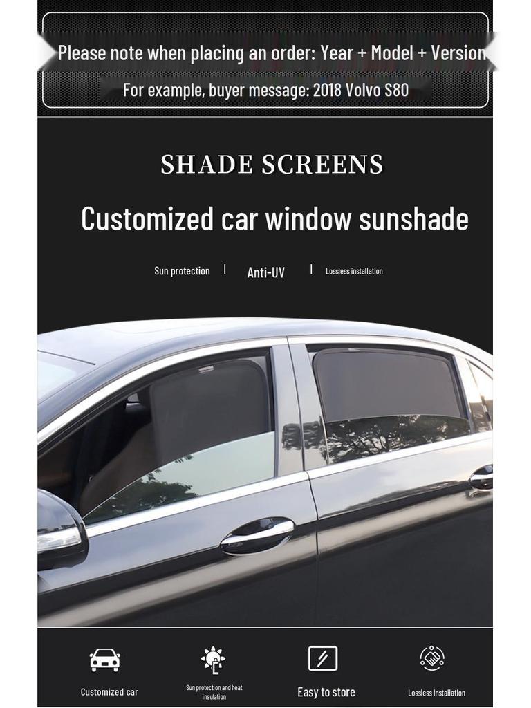 Quebra-sol de janela de carro compatível para N-BOX, N-VAN, Harrier 60, Suzuki JIMNY, Hustler