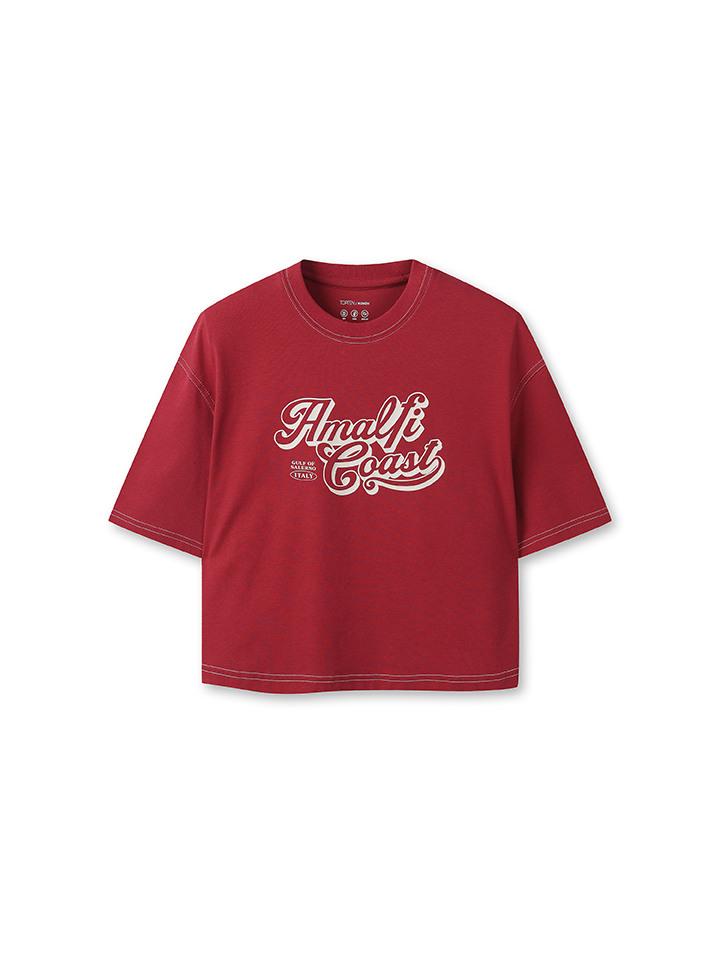 Top Ten Women'S) Cool Air Cotton Graphic Short Sleeve T-Shirt (Loose Fit)_Msf2Ts2012 (A Type)