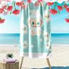 LABUBU Beach Towel, Multi-purpose Beach Towel Perfect for Camping and Beach Vacations