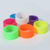 4 Pcs Stretchy Rubber Tennis Racket Grip Silicone Racket Handle Rubber Ring  Tennis Racket