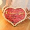 Holz-Liebespuzzle Lernspielzeug, Handgefertigtes Geschenk für Studenten, Jungen, Mädchen, Valentinstag oder Geburtstag.