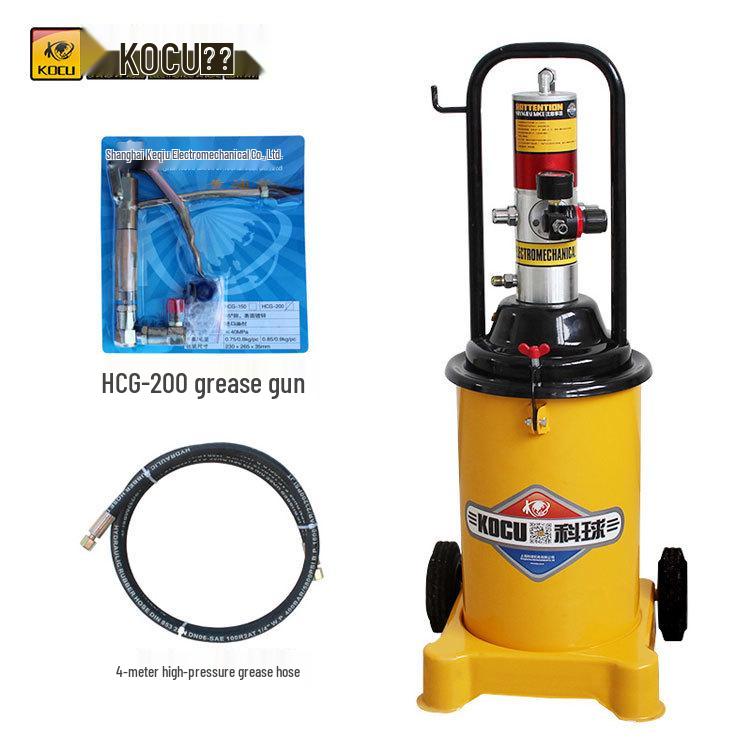KeQiu GZ-8 High-Pressure Pneumatic Grease Gun and Oil Injector GZ-8