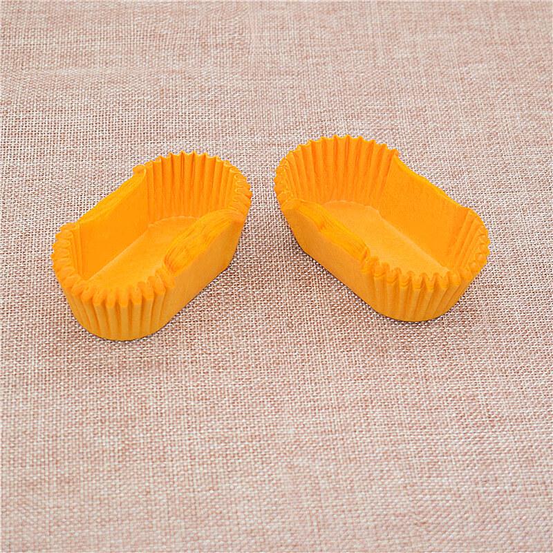 Oval Oil-Proof Baking Cups