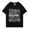 Rock Band Paramore Doodle Art Tour Vintage Album  2024 T-shirts Men Women Vintage Short Sleeve T-shirt Unisex Pure Otton Tops