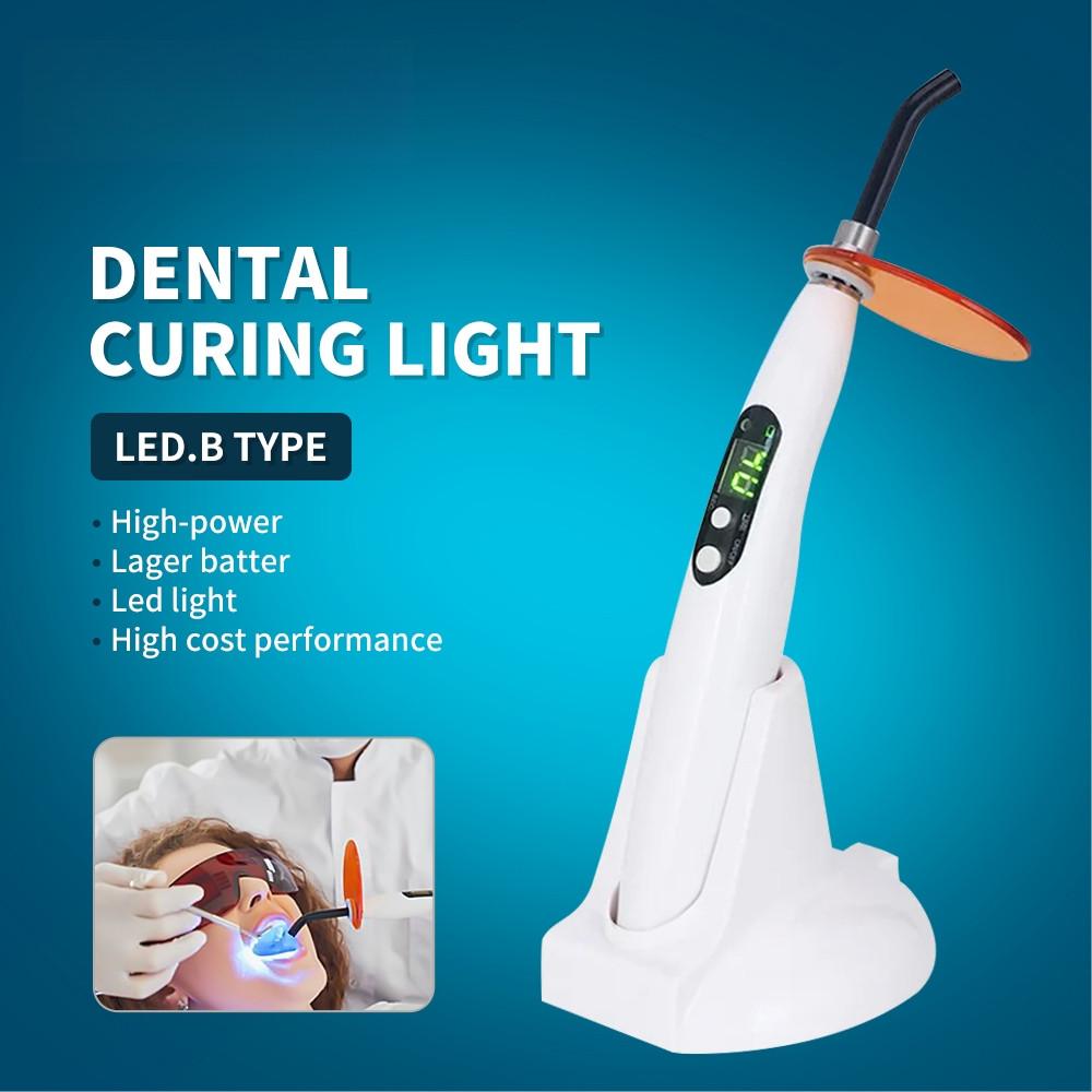 Oral High Power Photosensitive Machine Portable Cure UV Lamp Wireless Dental LED Curing Light