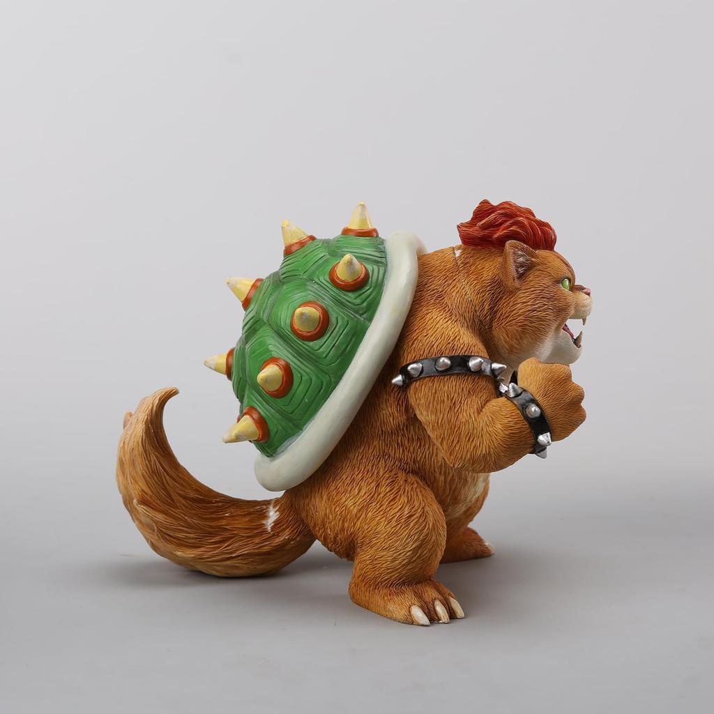 JXK Conqueror Cat Cat Figure Statue Miniature Cat Resin Model Desk Accessory Decoration Birthday Gift Painted Finished Product