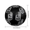 Los Angeles Kings Indoor Soccer Ball Colorful All Ages Size 5 Machine Stitched PVC Competition Ready Durable High-Bounce
