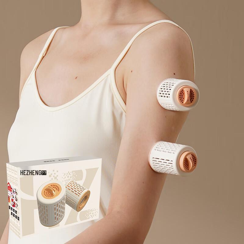 Hezheng Smokeless Moxibustion Canister 2-Pack CN Plug (adapter Included)