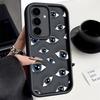 The Evil Eye Blue Eyes Phone Case For Samsung S26 S25 S24 S23 S21 S20 Ultra For Galaxy S25 S24 FE S26 Plus Funda Silicone Cover