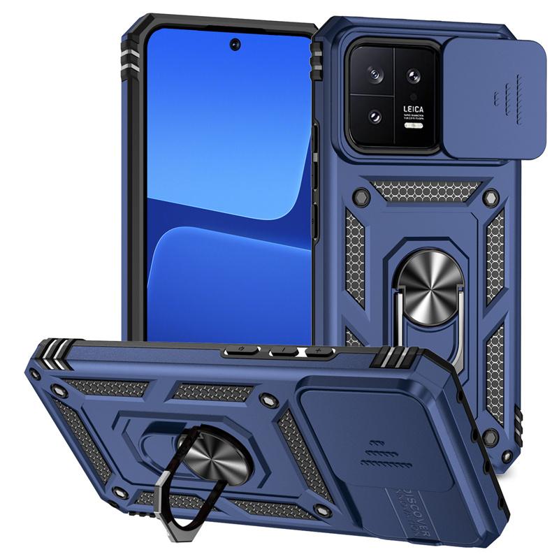 

For Xiaomi 13 5G Case Slider Camera Protector Phone Case For Xiaomi13 Xiaomi Mi13 Mi 13 Pro 5G Magnetic Ring Holder Armor Cover For Xiaomi 13