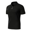 Men's Classic Fit Short Sleeve Polo Shirt with Breathable Quick Dry Fabric and Turn Down Collar for Casual or Sportswear