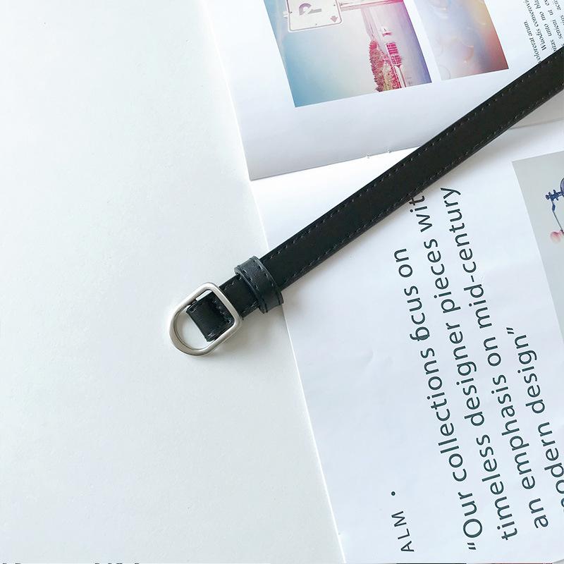 Curea Piele Pu Pentru Femei Catarama Patrata Catarama Pin Curea pentru blugi Chic Doamnelor