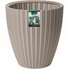 Plant Pot Garden ID Fancy Brown Taupe Polyethylene 40 X 42 Cm