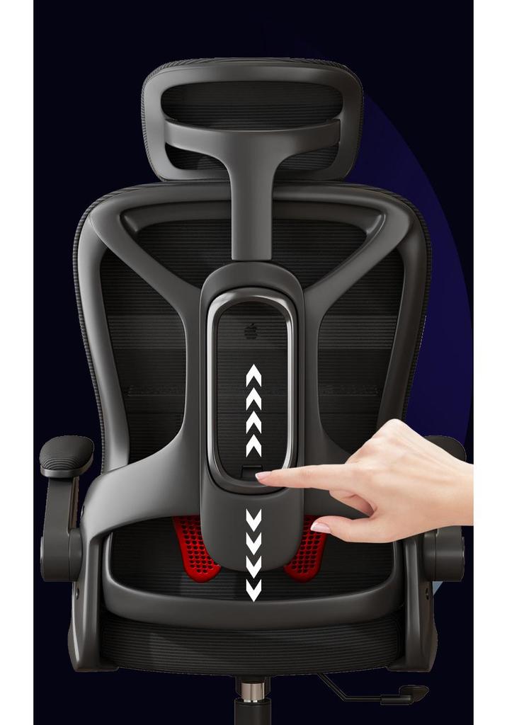 Ergonomic Home Office Chair: Comfortable Computer and E-Sports Chair with Backrest for Long Sitting