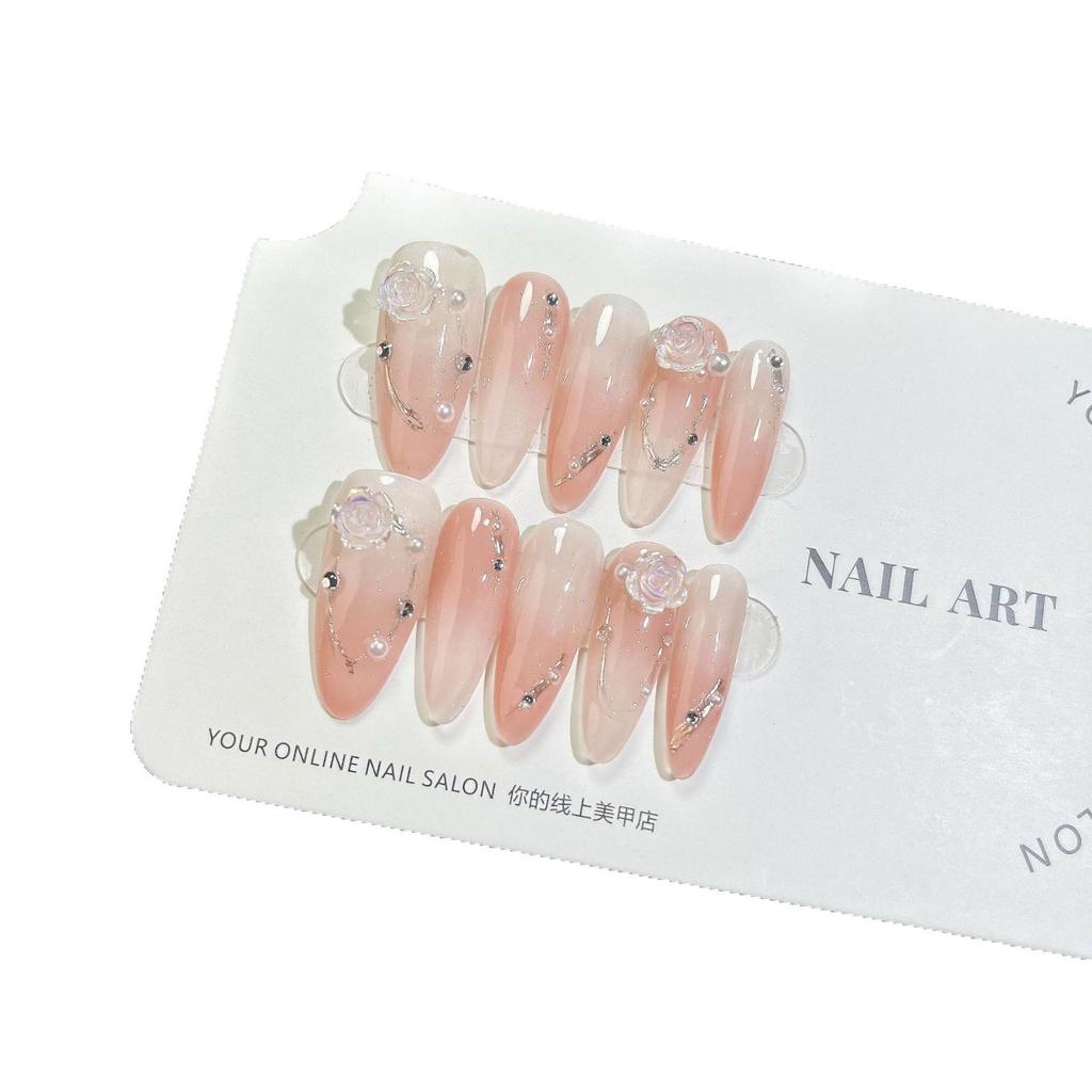 Handmade Removable Summer Nails - INS Style