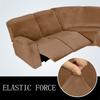 5 Seater Recliner Sofa Covers Stretch L Shape Sectional Sofa Slipcovers For Living Room Thicken Velvet Armchair Couch Covers