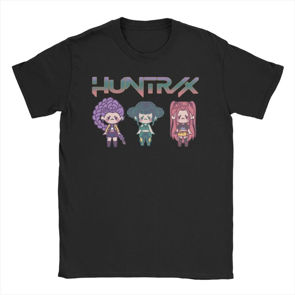 Women's T-Shirt Rujinu KPDH Jinu Demon Hunter Tees Short Sleeve Kpop Huntrix T Shirt Harajuku Kawaii Women's Clothing