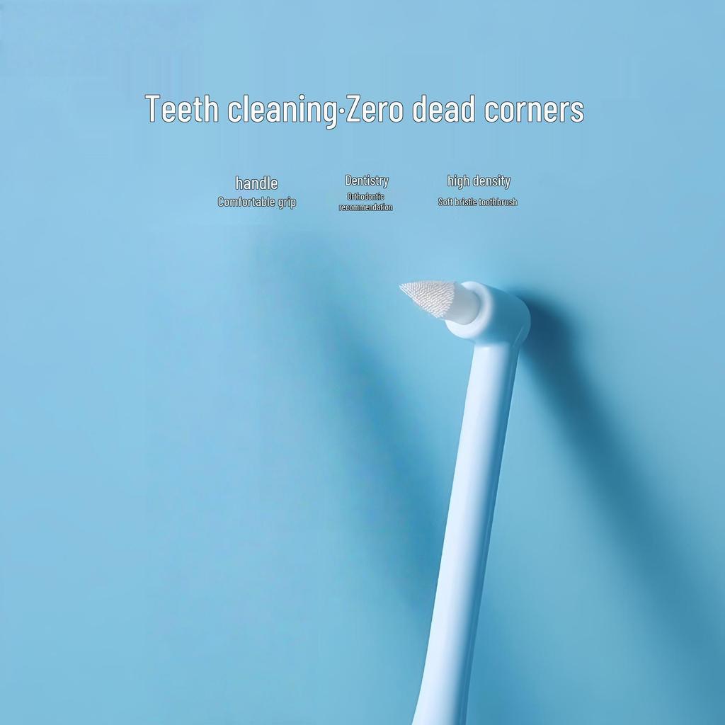 Pointed Interdental Brush for Braces and Wisdom Tooth Cleaning