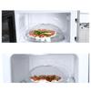 ABS Microwave Splatter Cover Transparent Cover Microwave Plate Cover Lid with Handle and Adjustable Steam Vents Holes