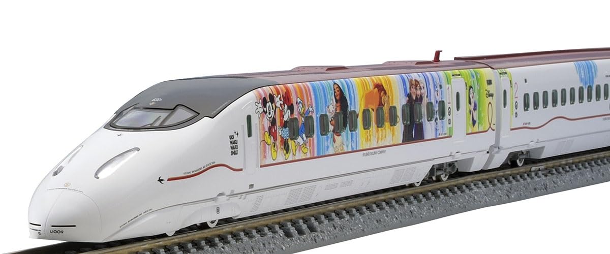 

TOMIX N Gauge Special Edition Kyushu Shinkansen Series JR Kyushu WAKU WAKU SMILE Shinkansen Set 97945 Model Train 800/1000