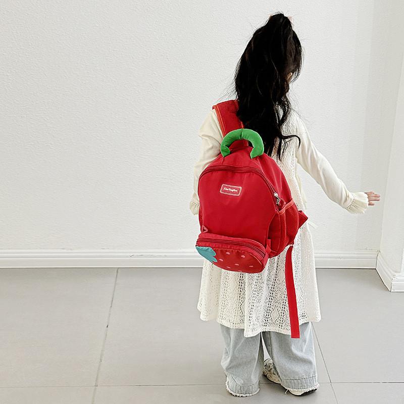 Kids Backpack With Breathable Oxford Cloth For School Use And Cute Cartoon Design