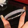 Light Luxury High-end Flash Hemp Pattern Bracelet, Retro High-looking Bracelet, Niche Design, Accessories