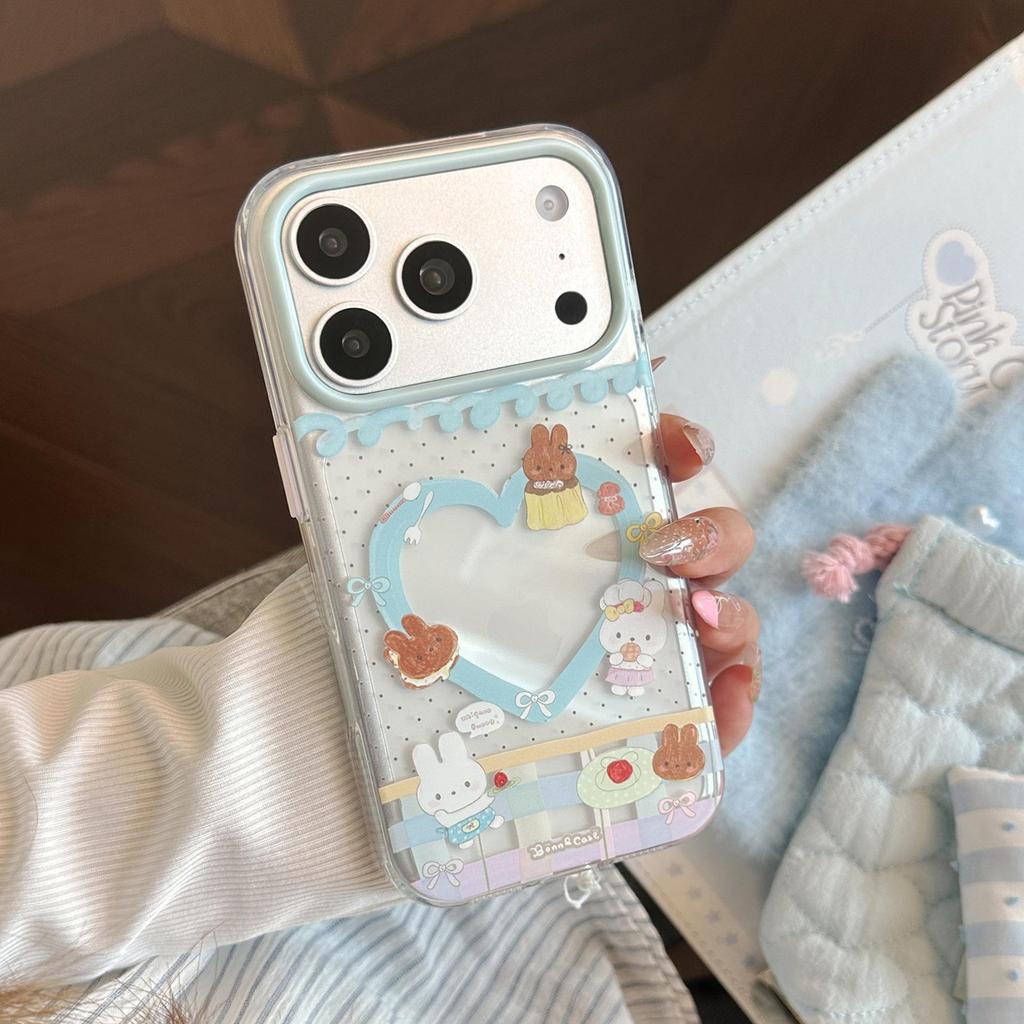 Cute Rabbit Phone Case for iPhone 16, iPhone 17, and iPhone 17 Pro Max