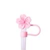 10mm Thick Cartoon Begonia Flower Straw Cap Dust Cover