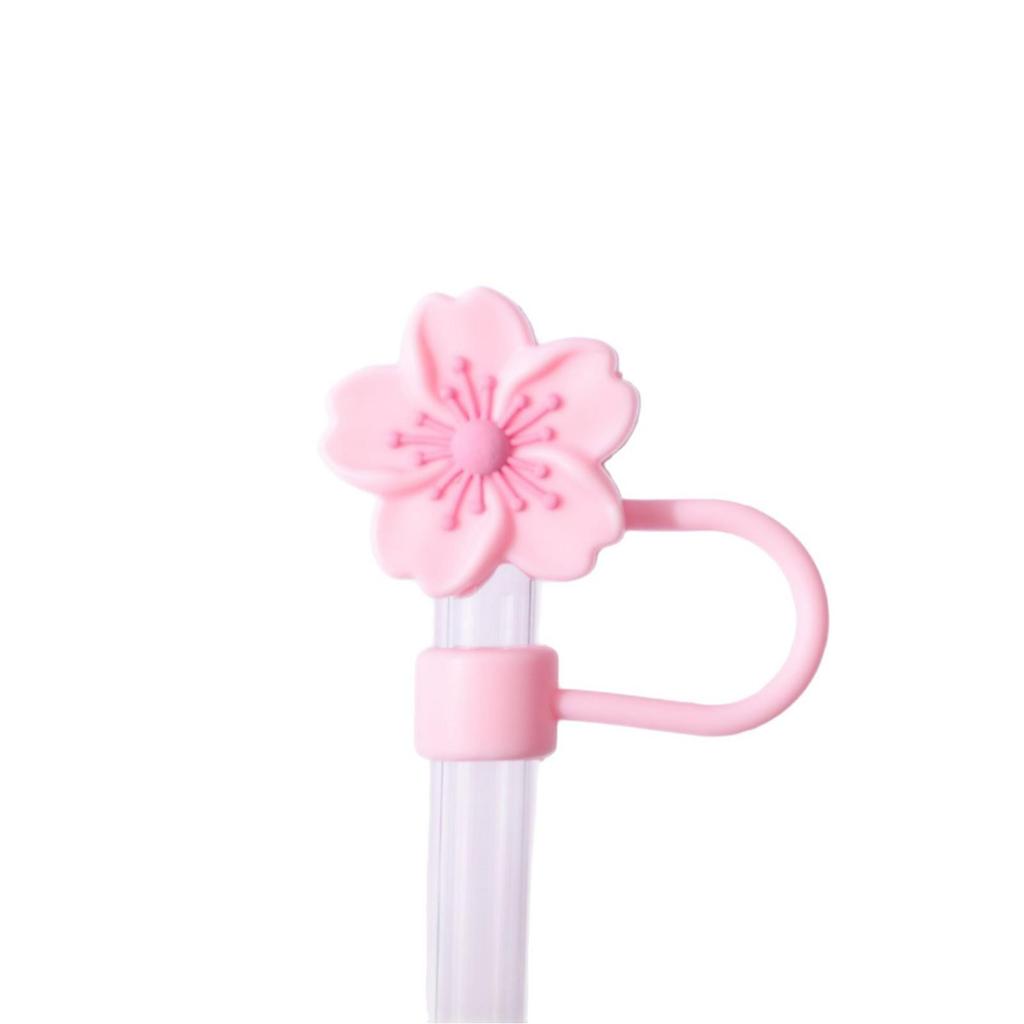 10mm Thick Cartoon Begonia Flower Straw Cap Dust Cover