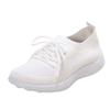 Nursery Night Shift Shoes, Reduces Shoe Noise, Stretchable Sock Sneakers with Cushioned Insoles, Lightweight, Women's, Size LL, White, 9613401A
