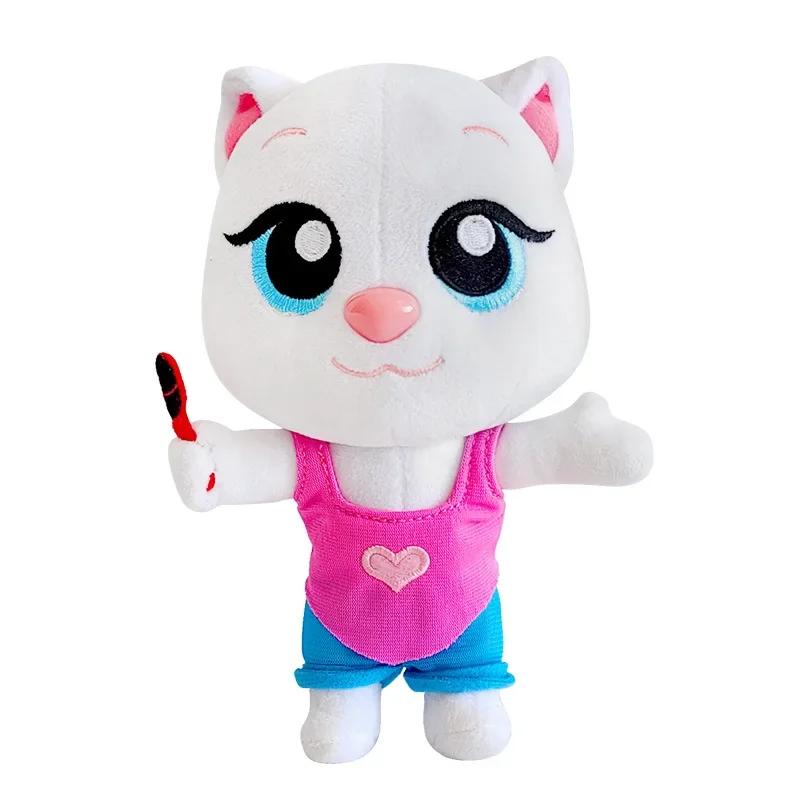 18cm Can't Talk Talking Tom And Friends With Changeable Clothes Plush Toys Talking Tom Angela Dolls Accompany Doll For Kids Gift