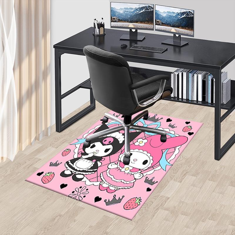 Cute Characters Pastel Outfits Carpet For Playroom Bedroom Living Room Sofa Home Decorkids Game Area Rug Nonslip Floor Mat