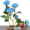 1/2/4PCS Chic Rose LED Lights Flower Lamp Garden Yard Outdoor Path Lawn Power Decoration