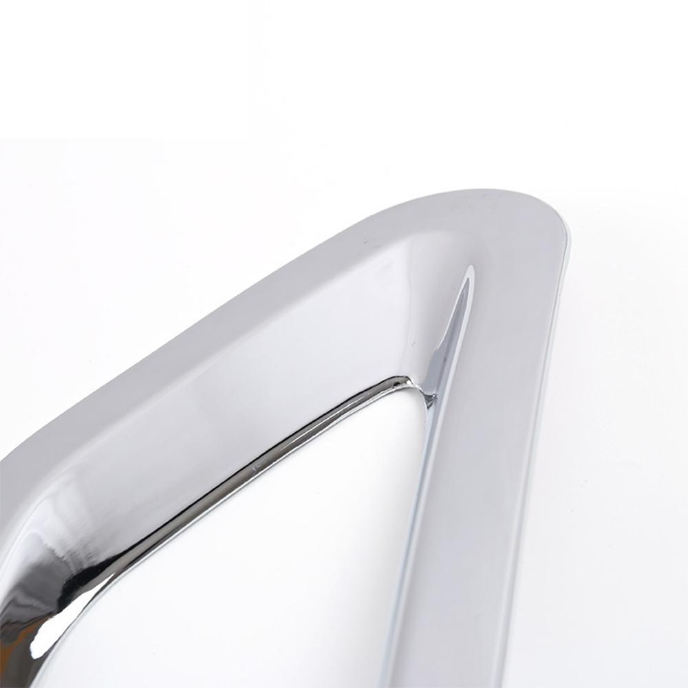 Chrome Garnish For LIFAN X60 2011 2012-2014 2015 Accessories Car Front Rear Fog Light Lamp Cover Decor Protect Sticker