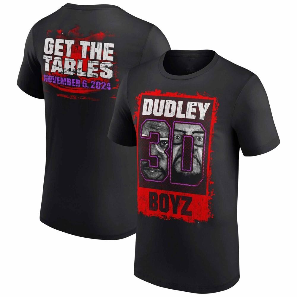 

2 стороны Получи Столы Футболка The Dudley Boys Черная Унисекс Размер S-5XL ND946 Унисекс Футболка L