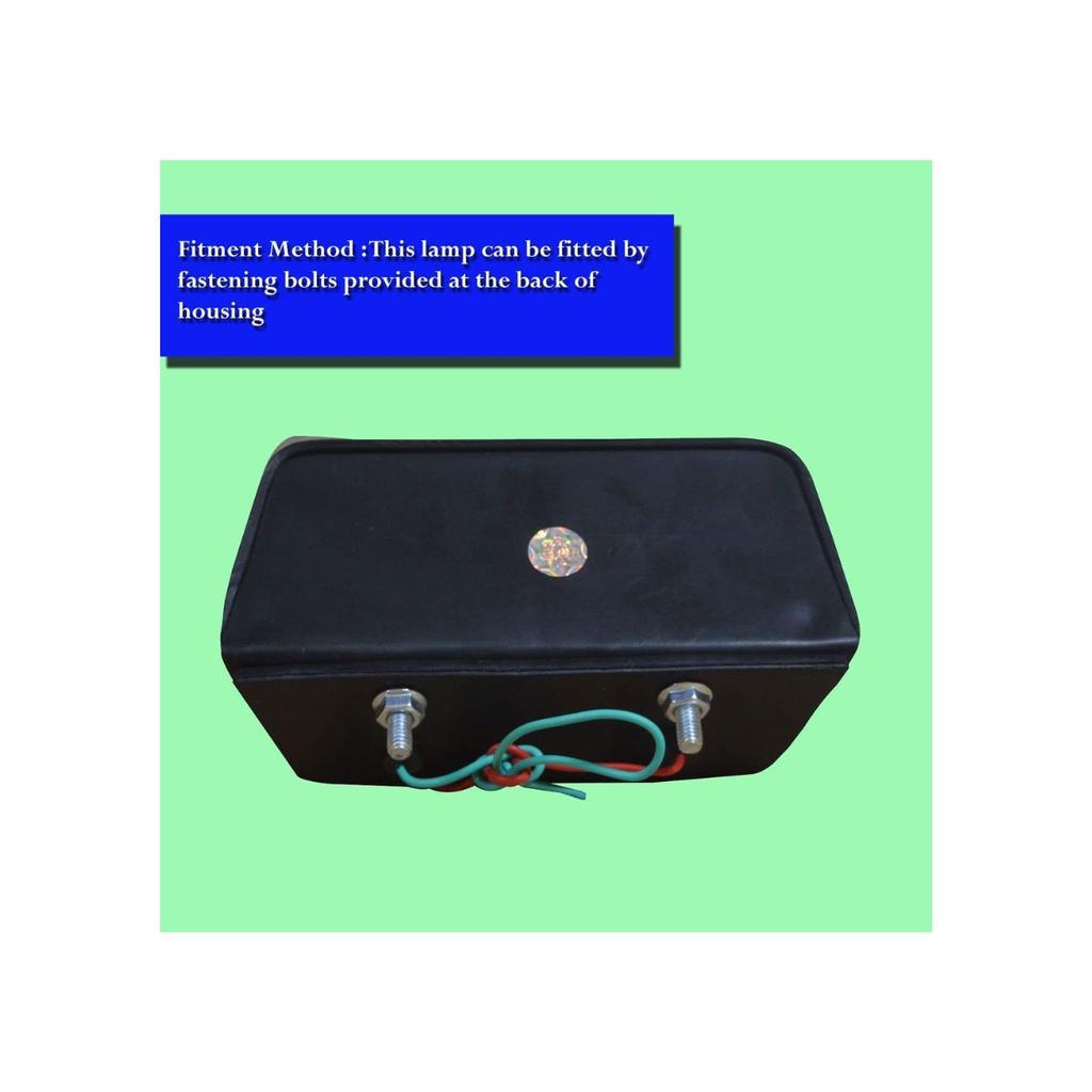 Apsmotiv Side Indicator Parking Lamp Light Set With Bulb 12v Suitable for Fiat Ebro Tractor