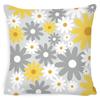 Pillow Cover Ins Style Daisy Summer Nordic Home Decoration Bedside Cushion Core Cover Linen