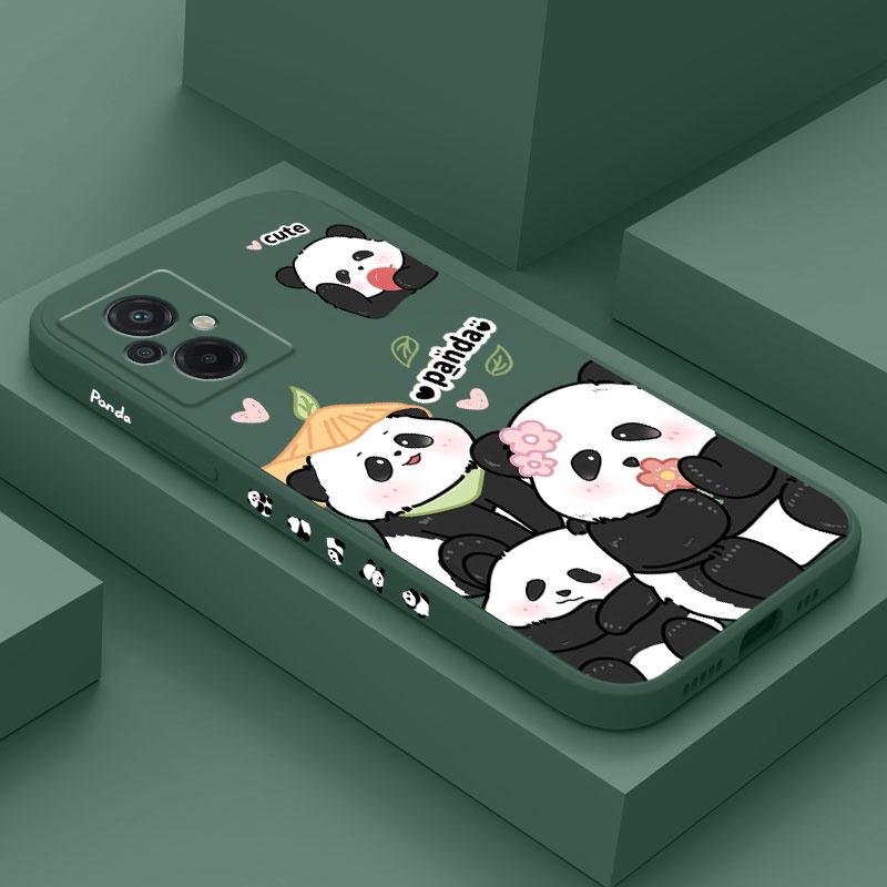 Panda House Phone Case For Xiaomi Poco F7 X7 X6 M5 M5S F5 X5 F4 X4 M4 F3 M3 X3 F2 Pro X2 4G 5G GT NFC Silicone Cover