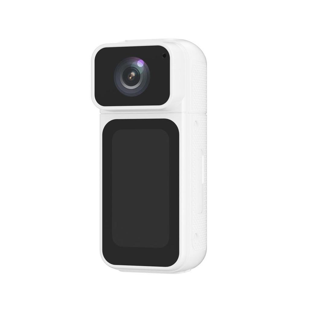 Neue S80 Großbildschirm Mini-Daumenkamera 1,47 Zoll IPS Freisprech-Tragbare Kamera 180° Dual-Objektiv 2.7K 1080P Langlebiger Akku Anti-Verlust Mp4 Mini-Kamera